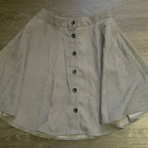 Mini skirt SHEIN xs gray